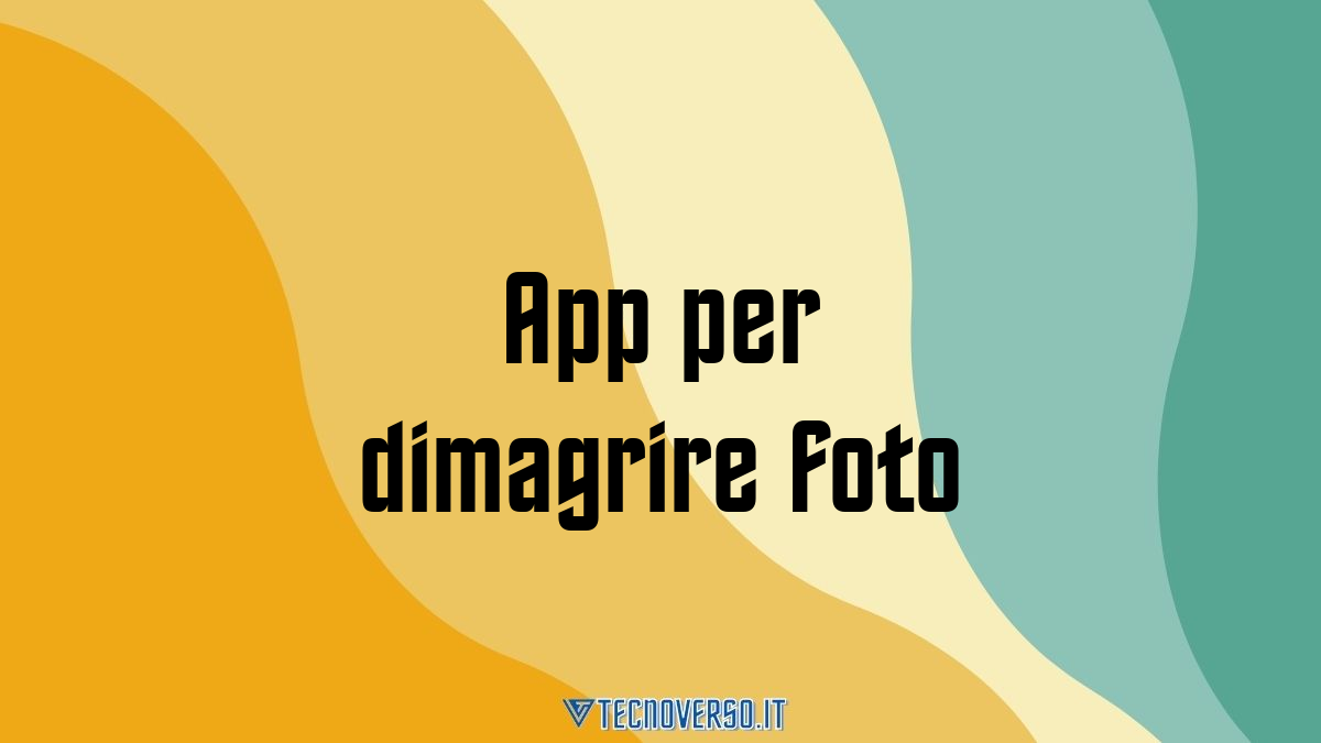 App per dimagrire foto