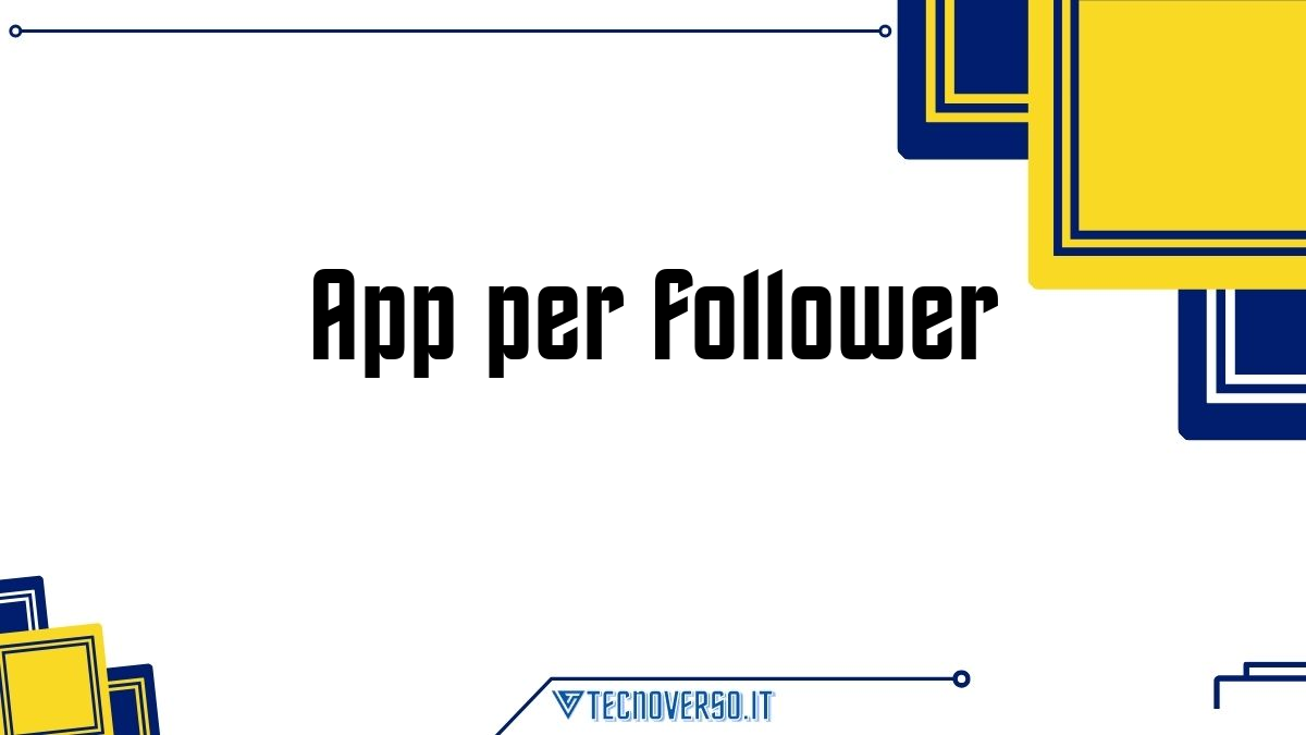 App per follower