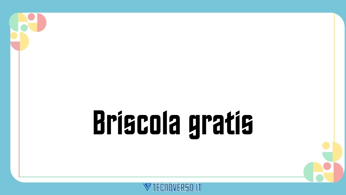 Briscola gratis
