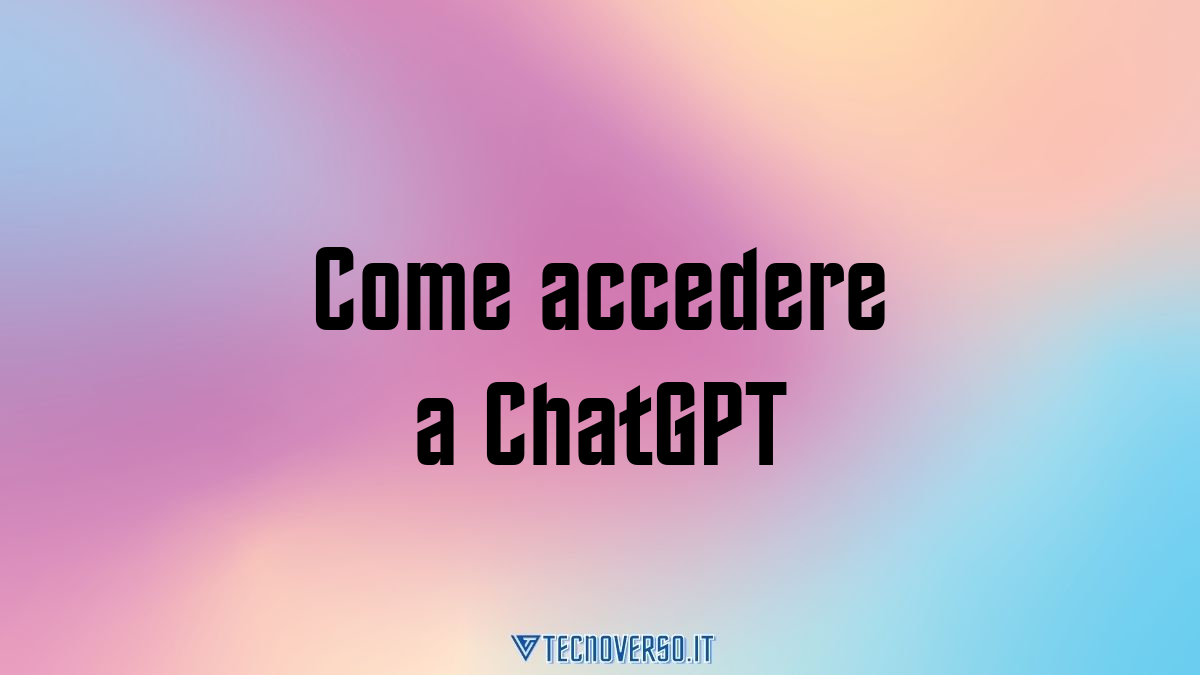 Come accedere a ChatGPT